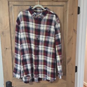 Duluth Trading Co Blue Denim Shirt